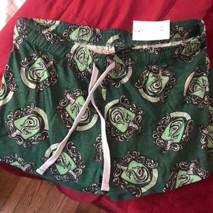 Slytherin pj shorts
